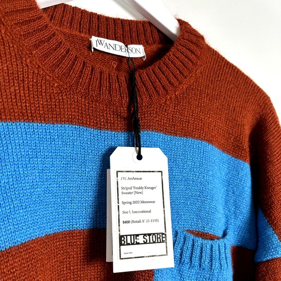 BNWT JW Anderson 'Freddy Krueger' Wool Sweater - Picture 7 of 12